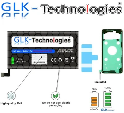 GLK-TECHNOLOGIES GLK Akku für Samsung Galaxy S10 SM-G973F | DuoS | EB-BG973ABU Batterie Ohne Set