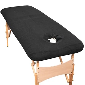 Luxury Massage Table Couch Cover With Or Without Face Hole, Therapy Bed Cover - Picture 1 of 55
