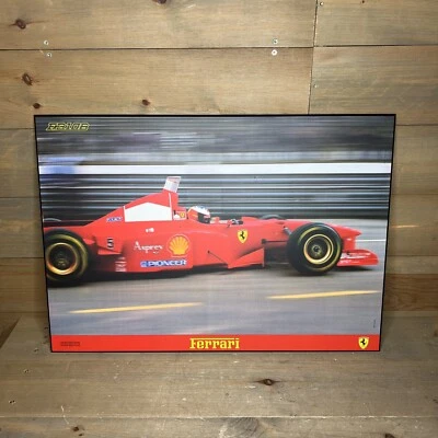 Ferrari F310B Cartiere Paolo Pigna 1997 Framed Poster Italy Formula One 27x19" - Image 1 of 4