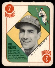 1951 Topps Red Backs Phil Rizzuto  VG-EX New York Yankees #5