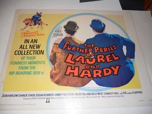  Laurel & Hardy  1/2 SHEET     Org Movie Poster - Picture 1 of 2