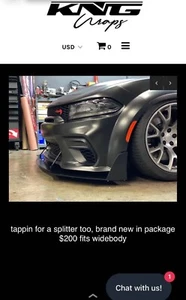 auto parts accessories dodge charger widebody - Picture 1 of 1