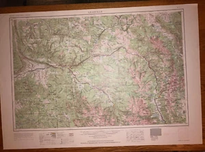 Leadville CO Lake County USGS Topographical Geological Survey Quadrangle Map - Picture 1 of 10