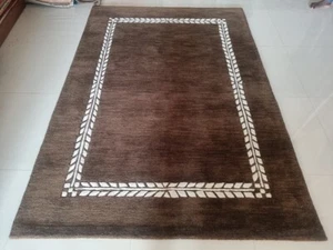 Hand-Tufted 5x7 ft Carpet - Ready to Dispatch | Blended Newzealand wool - Picture 1 of 1