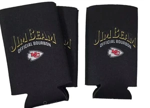 Kansas City Chiefs Jim Beam NFL Koozies 3 Stück Football Whiskey Bourbon  - Bild 1 von 1