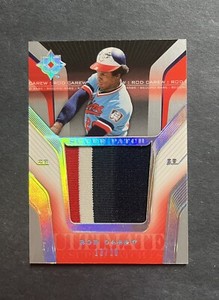 2004 Upper Deck Ultimate Collection Super /20 Rod Carew #SP-RC Patch