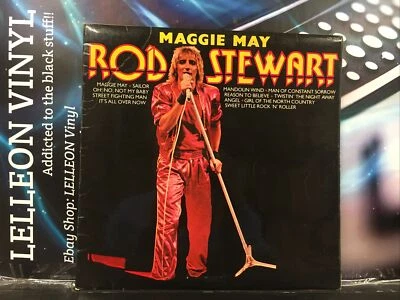 Rod Stewart Maggie May Compilation LP Album Vinyl Record CN2045 A1/B1 Pop 70’s - Image 1 of 4