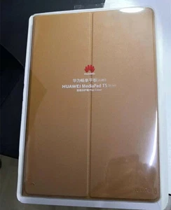 Original Leather Skin Case For Huawei MediaPad T5 10.1" Smart Flip Cover Case - Picture 1 of 2