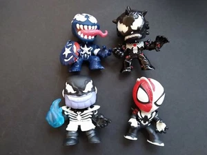 Funko VENOMIZED Mystery Minis 4 Stück Thanos Spiderman Cap Wackelkopf - Bild 1 von 2