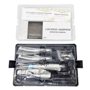 Dental LED Pana Max Standard Push Button High/Low Speed Handpiece NSK type Kit - Picture 1 of 22