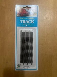 Bachman N Scale 5" Straight Track - 6 pieces NIP - Item #44613 - Bild 1 von 3