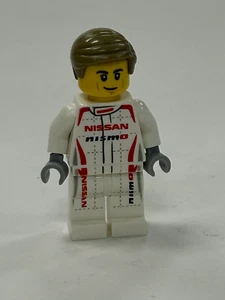 Lego Speed Champions Nissan GT-R NISMO Driver Minifigura sc081 - Imagen 1 de 1