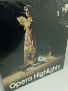 Opera Highlights by Arthur Fiedler Boston Pops Orchestra 3xLP Box Set Sealed 🤐 - Picture 1 of 4