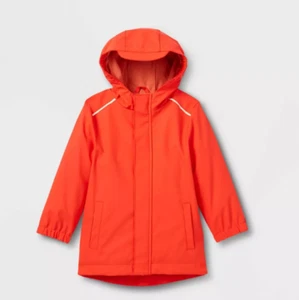 NEW Cat & Jack Toddler Long Sleeve Water Resistant Rain Coat Size 2T - Picture 1 of 2