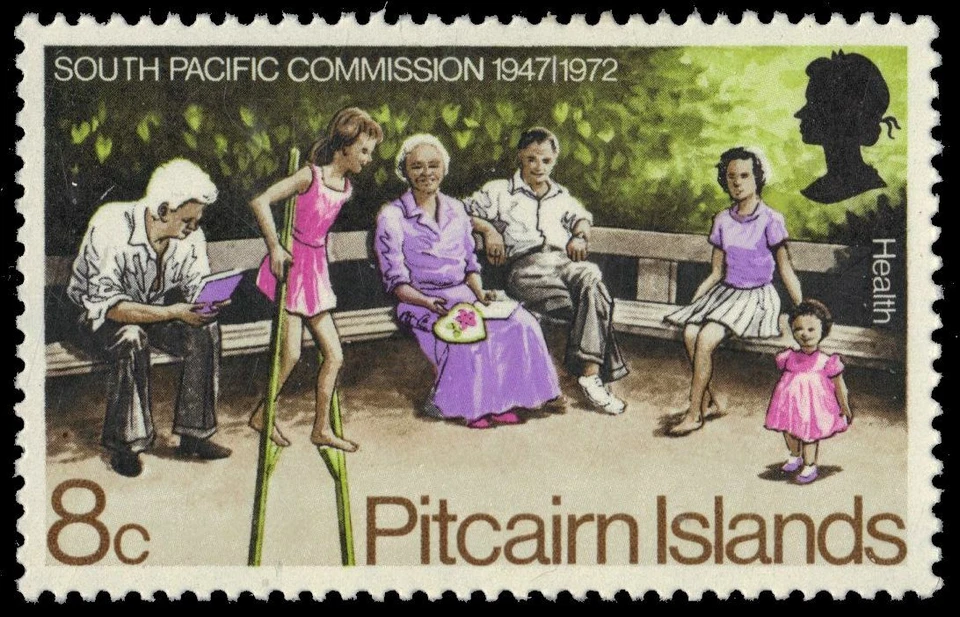 PITCAIRN ISLAND 124 - South Pacific Commission "Health Care Services" (pa48636) Foto 1 de 1