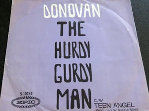 DONOVAN - The Hurdy Gurdy Man 7" VINYL / EPIC - 5-10345 / 1968 - Afbeelding 1 van 3