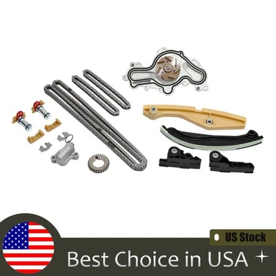 Timing Chain Kit with Water Pump Fit For 13-17 Ford Edge Taurus Lincoln MKS MKX - Изображение 1 из 4