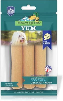 Himalayan Dog Chew Yak Cheese Chews, 4.5 Ounce (Pack of 1), Cheese-Green  - Image 1 of 4