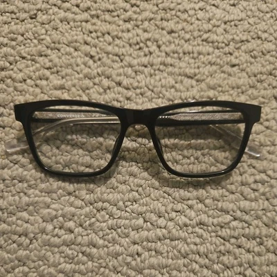 Converse CV5093 001 Eyeglasses Frame Men's Black Full Rim Square Shape 53mm - Image 1 of 4