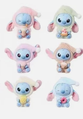 Miniso STITCH Labubu Eat Somthing Before Sleep Blind Box Neu