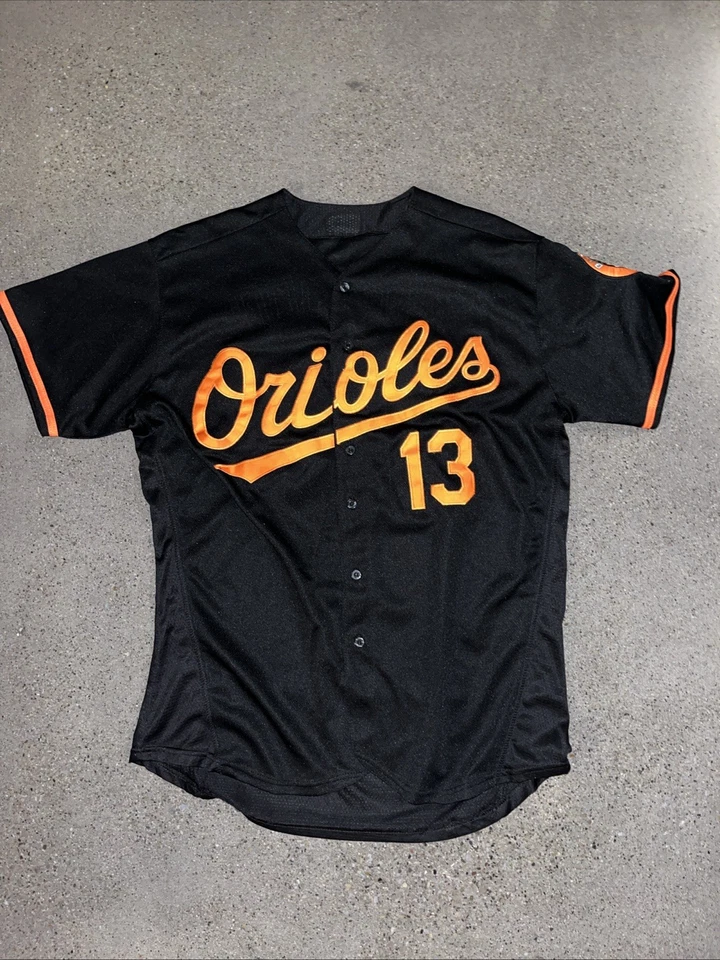 Baltimore Orioles Manny Machado Jersey Men Medium Black 13 - Image 1 of 4