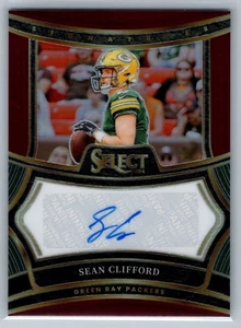 /75 2024 Panini Select - Signatures Sean Clifford #SP-SCD Maroon Prizm (AU) - Picture 1 of 2
