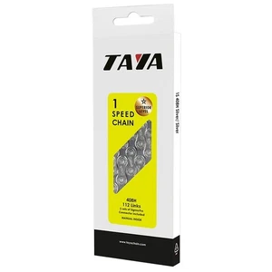 Bicycle Bike Taya 408H Anti-Rust Chain 1/2" x 3/32" 112 Link Basic Derailleur - Picture 1 of 3