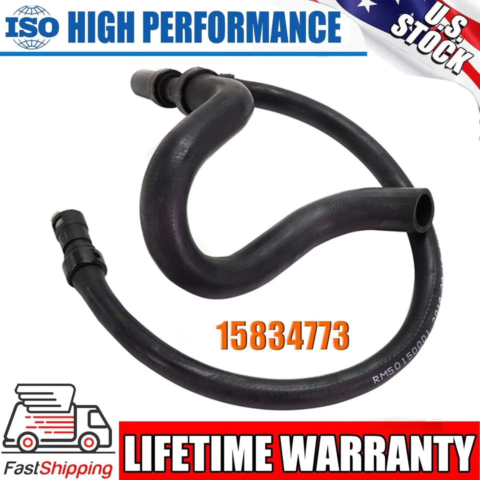 Engine Lower Heater Outlet Hose For Chevrolet Tahoe Silverado 1500 Cadillac - Image 1 of 4