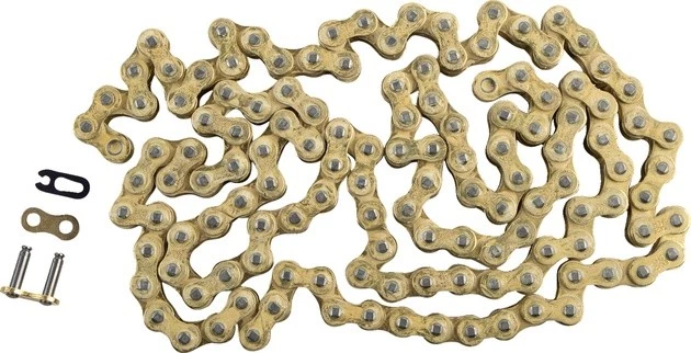 EK 428 SHDR Series Non-Sealed Motocross Chain 132 Links Gold - Image 1 of 1