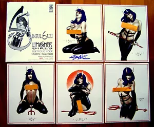 Linsner MÄDCHEN PORTFOLIO VIER - 11"x14" - 5 farbige Platten - 1 signiert - RAR - 2004 - Bild 1 von 1