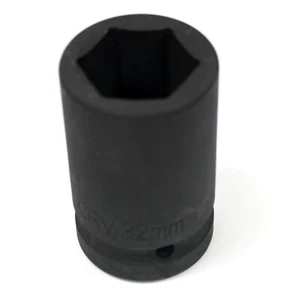 32mm Deep Impact Socket 1" Square Drive 6 Point Metric mm Lug Axle sockets - Picture 1 of 3