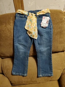 GIRL'S J.K. HAKI  JEANS SZ. 4 NWT - Picture 1 of 5