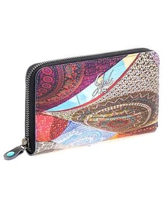 Gabs Wallet Gmoney17 Holiday Horizontal Profile Leather Multicolored Woman - Picture 1 of 3