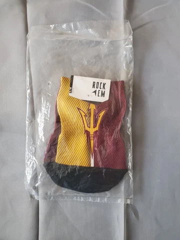 Rock Em Socks, Arizona State University, Brand New in Pkg, S/M Cover