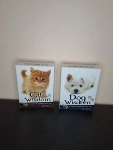 Cat And Dog Wisdom Cards Set: Oracle Books and Card Sets by Tanya Graham Book - Photo 1 sur 3