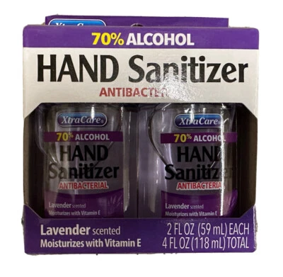 Xtracare Antibacteriano Desinfectante de Manos Lavanda Perfumado, 2ct. Pack Foto 1 de 2