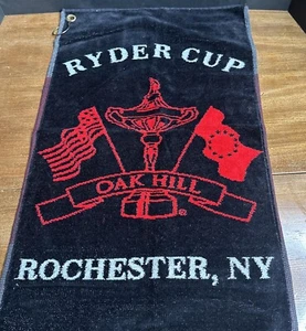 Ryder Cup Oak Hill Rochester NY schwarz Golftuch Sir Christopher Hatton Belgien - Bild 1 von 4