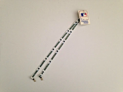 Vintage 80s MLB Milwaukee BREWERS Mitchellace EYEGLASS Sunglass HOLDER NEW w/TAG Cover