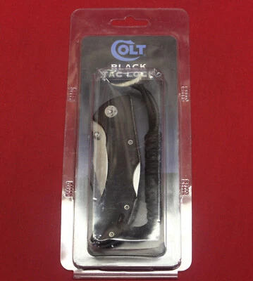 Cuchillo Colt Firearms Factory Black Tac Lock CT728 Foto 1 de 3