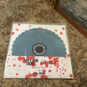 Left For Dead/Acrid Hacked To Pieces Sägeblatt geformtes Schallplattenalbum sehr guter Zustand - Bild 1 von 16