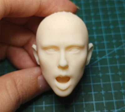 Cabeza de viuda negra esculpida 1:6 para figura de acción de 12" juguetes corporales Foto 1 de 4