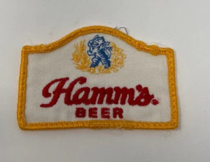Parche vintage para coser cerveza Hamm's - Imagen 1 de 4