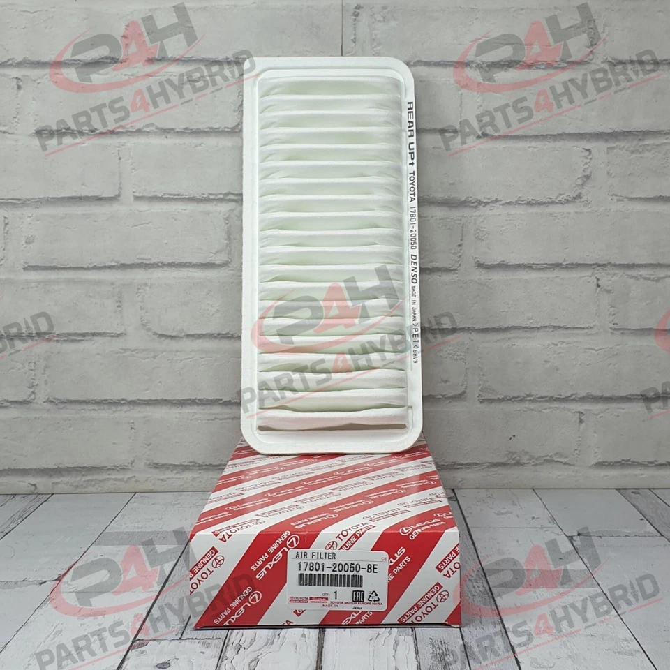 Filtro de ar genuíno Lexus Rx400h Mhu38 fabricante de equipamento original 17801-20050-8E novo em folha limpador de ar - Imagem 1 de 1