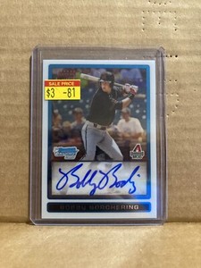 Bobby Borchering 2009 Bowman Chrome 1st Auto BDPP91