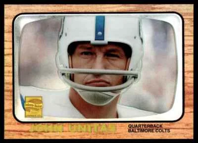 2000 Topps Chrome Johnny Unitas Reprints Refractors Johnny Unitas #133 - Image 1 of 2