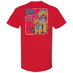 Southern Couture Classic Free To Be Me USA T-Shirt - Picture 1 of 8