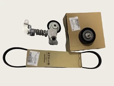 Kit de polea loca tensor de correa de motor OEM para Audi A8 S8 S6 S7 4.0T 079903133BG Foto 1 de 4
