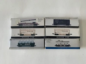 High Speed Metal Product SOUTHERN PACIFIC Hopper Caboose N Scale 6 x Train Lot - Picture 1 of 3