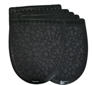 Fresh Products P Shield Urinal Mat Black Psumf0001006M00 Pack of 6 - Picture 1 of 8