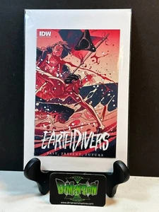 CUBIERTA EARTH DIVERS PROMOCIÓN ASHCAN DAVIDE GIANFELICE CÓMIC IDW 2023 PRIMERA IMPRESIÓN CASI NUEVA - Imagen 1 de 1